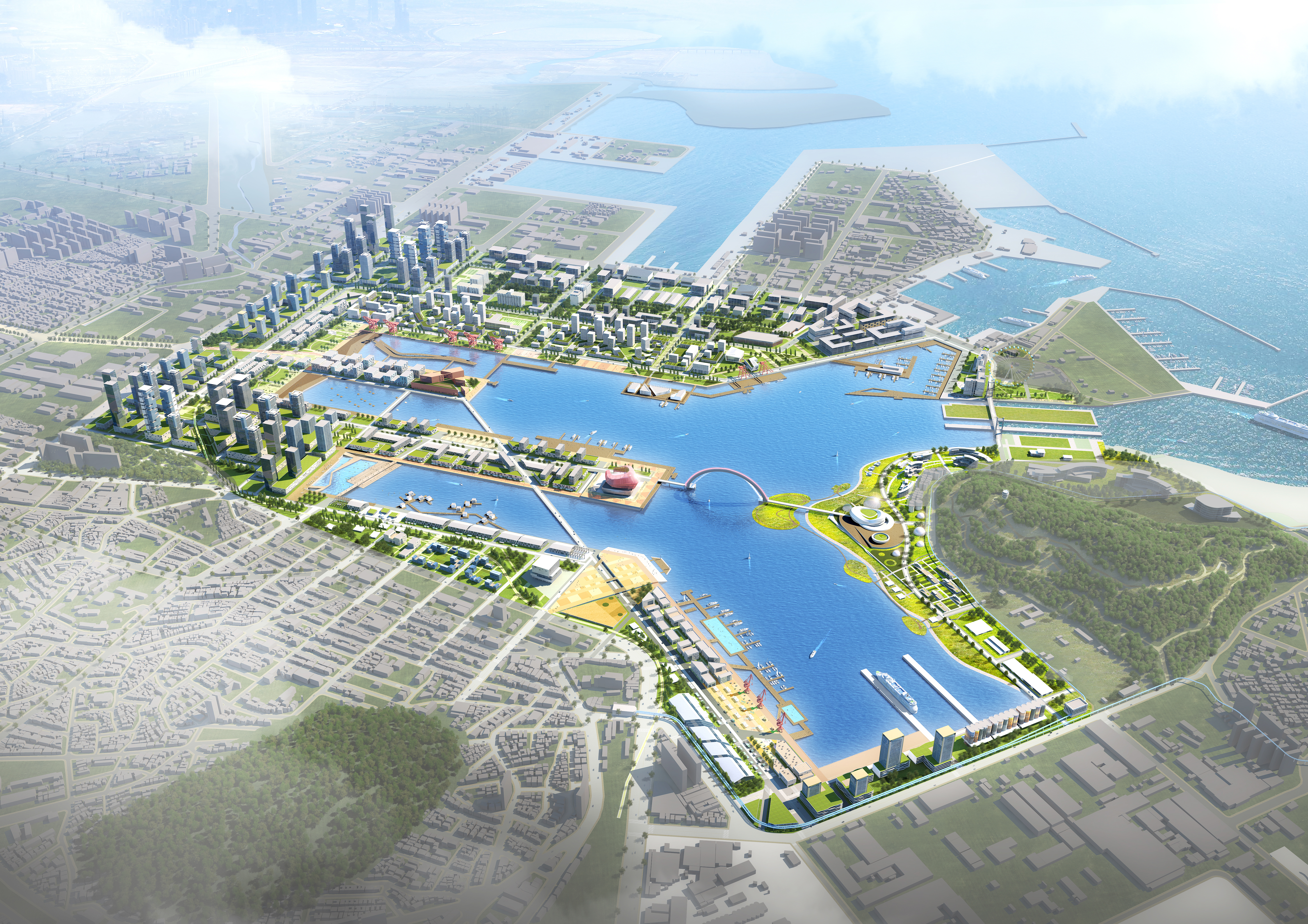 master plan establishment service of Incheon Inner Port integrated 